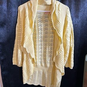 Yellow Cardigan